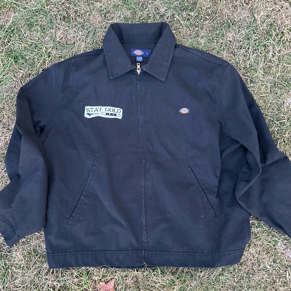 Dickies Unlined Eisenhower Jacket With Stay Gold Boston